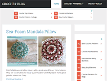 Tablet Screenshot of crochetblog.net
